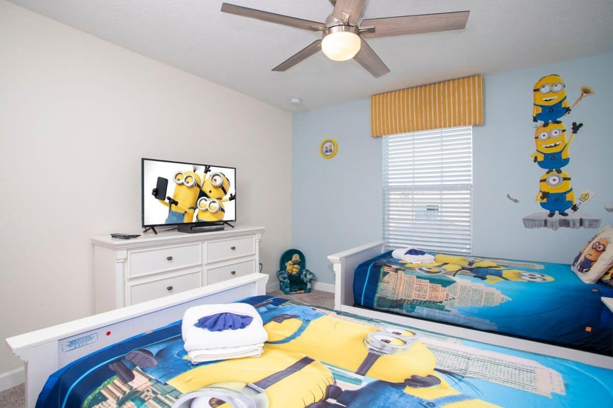 Ravishing Four Bd W/ Pool Close To Disney 4947 Kissimmee Bagian luar foto