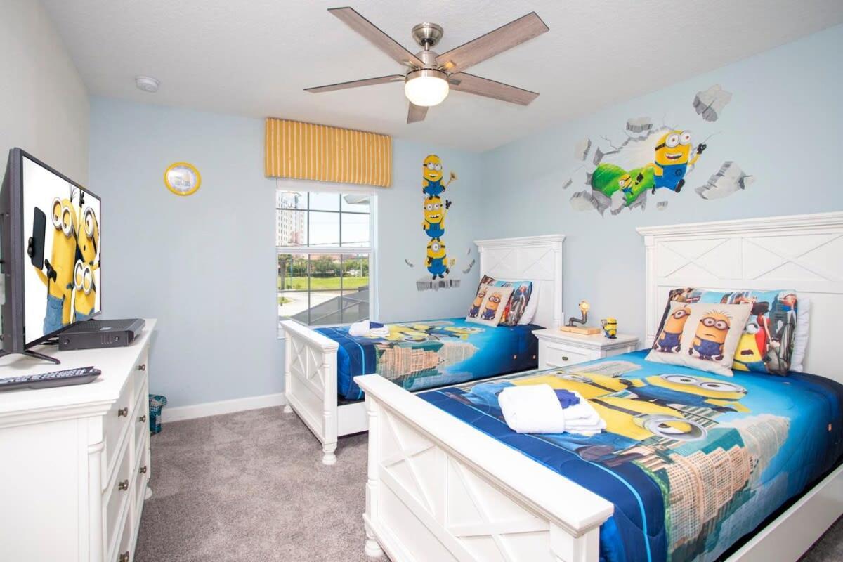 Ravishing Four Bd W/ Pool Close To Disney 4947 Kissimmee Bagian luar foto