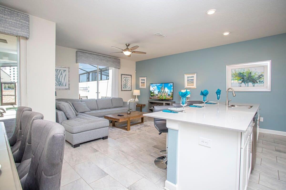 Ravishing Four Bd W/ Pool Close To Disney 4947 Kissimmee Bagian luar foto
